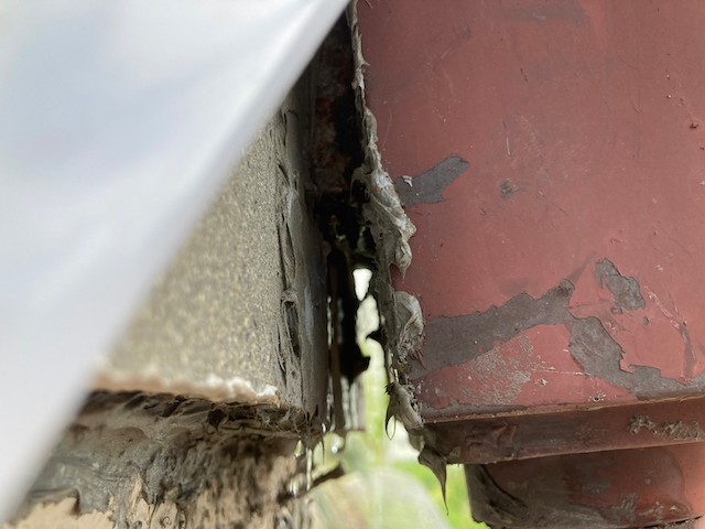 劣化したドレン・別箇所